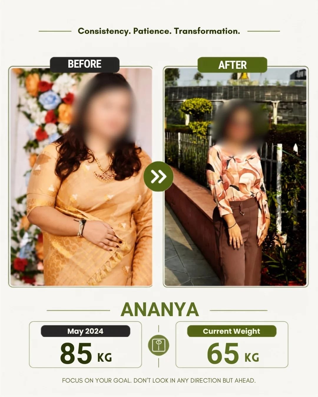 Client progress example two